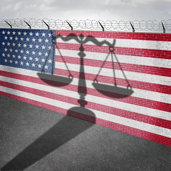 Spojené státy americké imigrační zákon — Stock fotografie