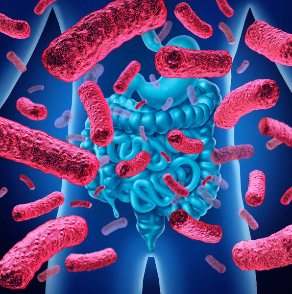 Darm bacteriën — Stockfoto