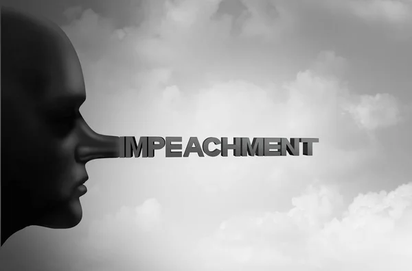 Impeachment And Impeach Concept — ストック写真