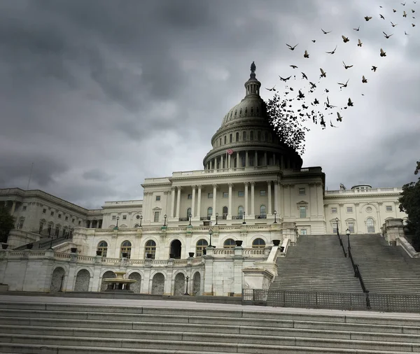 Отказ правительства Вашингтона — стоковое фото