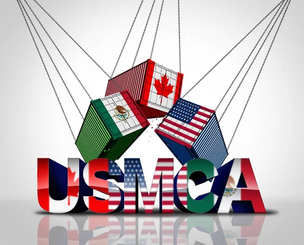 USMCA Agreement — Stock Photo, Image