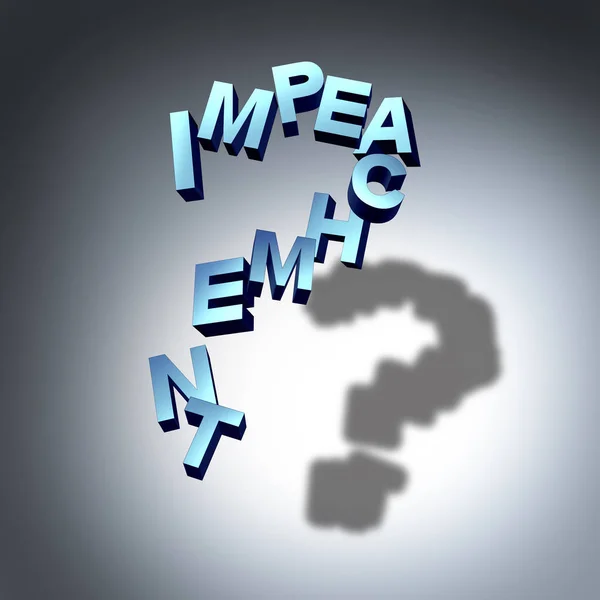 Impeachment Question — Stock Photo, Image