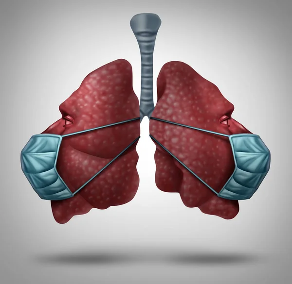 Malattia respiratoria — Foto Stock