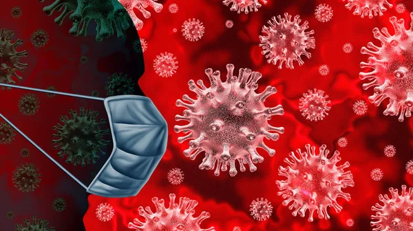 Coronavirus Health Risk — Stock Photo, Image