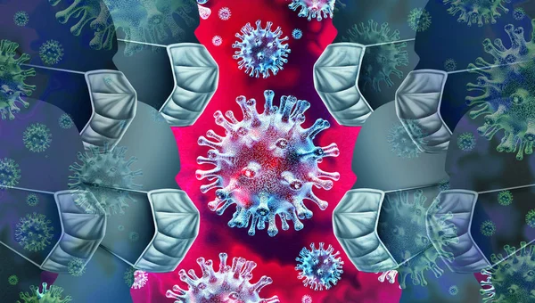 Coronavirüs Enfeksiyon Salgını — Stok fotoğraf
