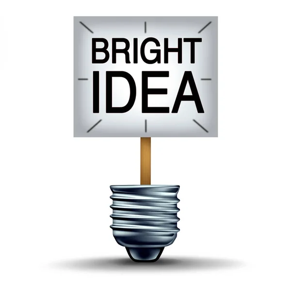 Bright Idea — Stock Photo, Image
