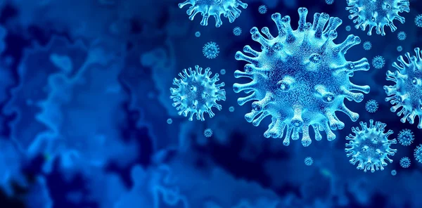 Вспышка коронавируса — стоковое фото
