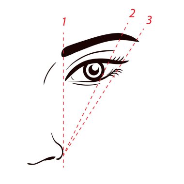 Nasıl kaşları boya için. 