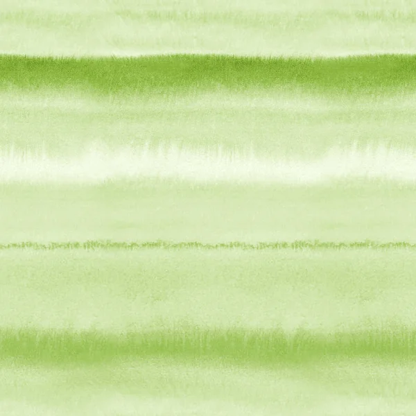 Wet watercolor seamless pattern with color blurred stripes. — Stock Photo, Image