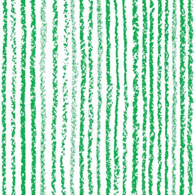 Pastel tebeşir eşyalarabulaşmış kontur beyaz çizgiler olanlardan yeşil seamless modeli. 