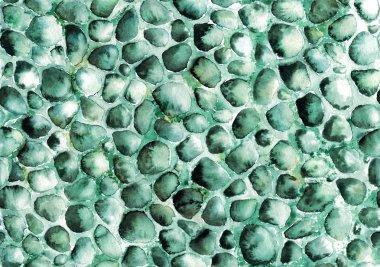 Sulu Boya Dikişsiz taş desen. El doku boyalı. 