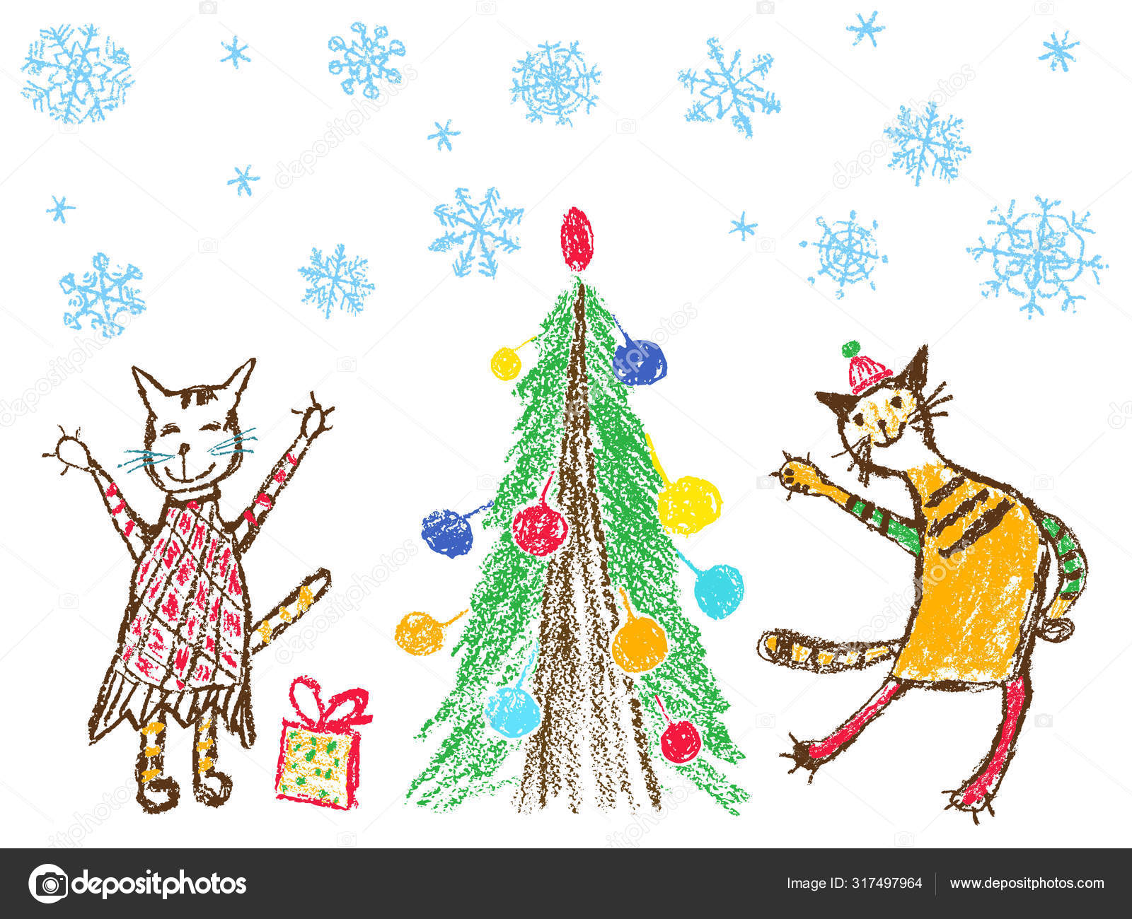 Christmas Day Drawing At Getdrawingscom Free For Personal