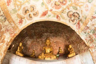 Pho kazanmak Taung mağaralar