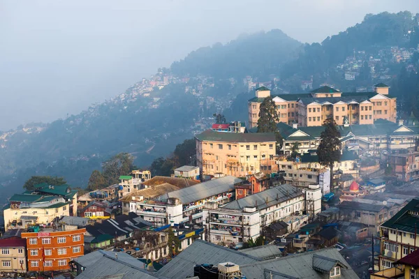 Darjeeling hill centrum Stockbild