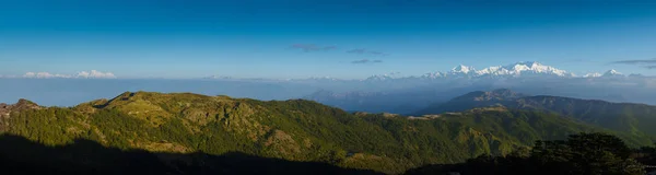 Cordillera del Himalaya incluyendo el Everest —  Fotos de Stock