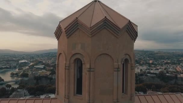 Tbilis céu gelado — Vídeo de Stock
