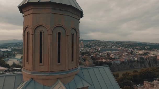 Tiflis frome gökyüzü — Stok video
