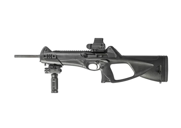 Rifle Carbine 9mm aislado sobre fondo blanco izquierdo — Foto de Stock