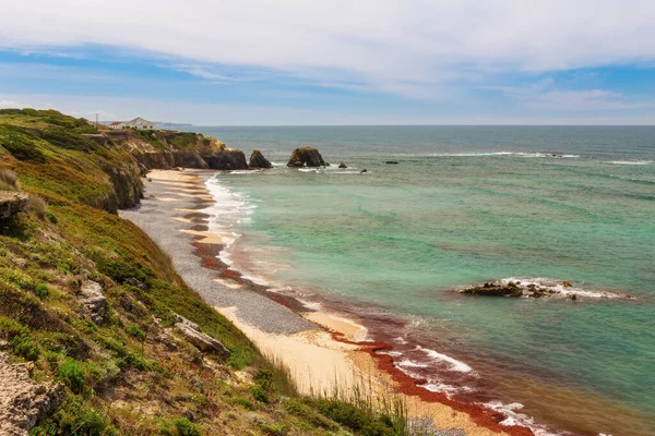 Grondweg Langs Kust Vila Nova Mil Fontes — Stockfoto