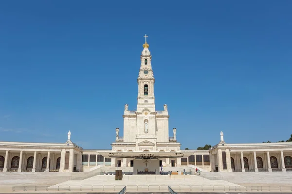 Fristadskyrkan Fatima Portugal Panorama Utseende — Stockfoto