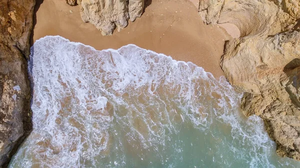 Aerial Rocks Beaches Beaches Portimao — Stock Photo, Image