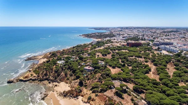 Olhos Agua Plajı Portekiz Albufeira — Stok fotoğraf