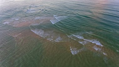 Havadan. Ria Formosa Portekiz sularında gel-git