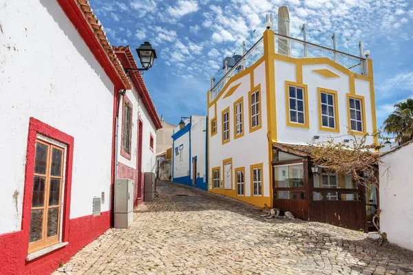 Portimao Alvor村古老的传统街道 — 图库照片