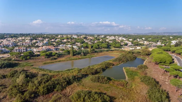 Antenne Blick Vom Himmel Auf Den Touristenort Dunas Douradas Vale — Stockfoto