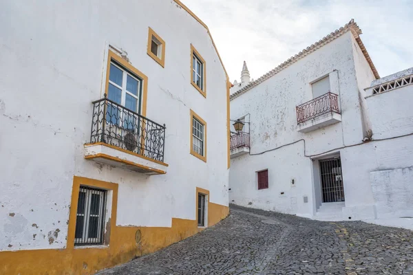 Улицы Старого Туристического Города Мертола Алентежу Португалия — стоковое фото