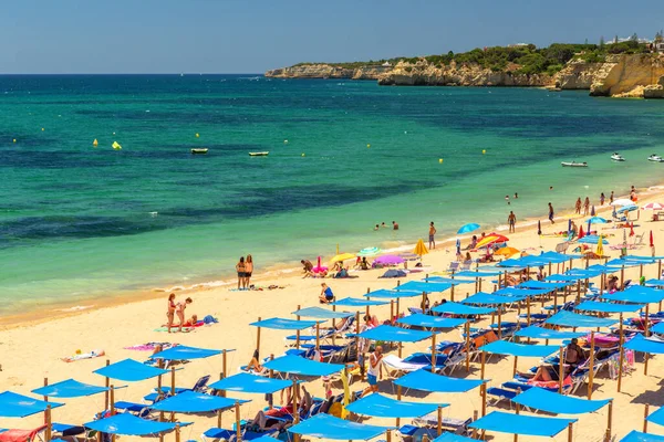 Hermosas Playas Costa Del Algarve Portugal Armacao Pera —  Fotos de Stock