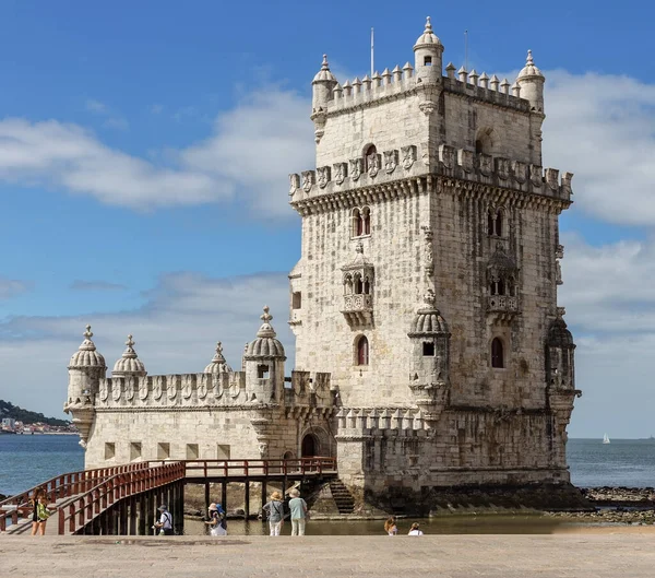 Lisbon Belem Tower Tagus River Portugal Tejo — 图库照片