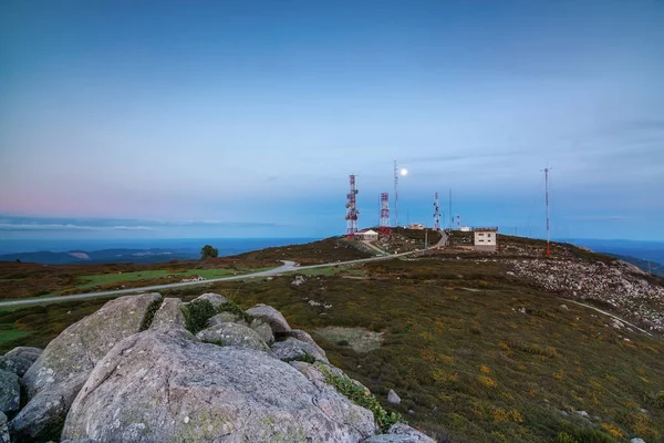 Radio Station Berget Fioa Monchique Portugal — Stockfoto