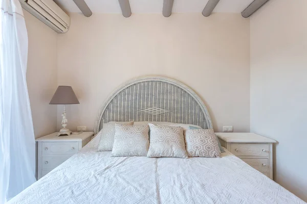 Elegante Dormitorio Una Casa Moderna Para Familia — Foto de Stock