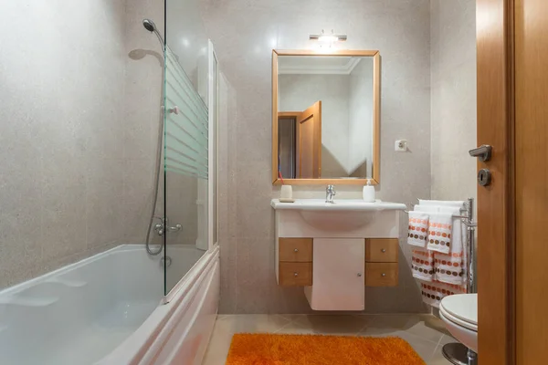 Modern Banyo Avrupa Otel Tasarımı — Stok fotoğraf