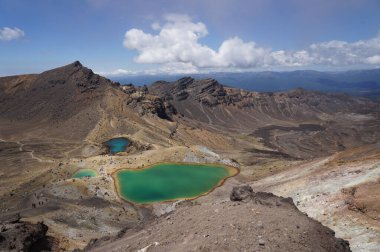 tongariro dağ geçidi