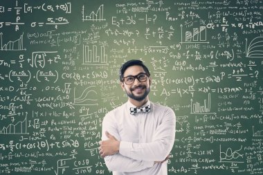 kollarını çapraz işadamı portresi