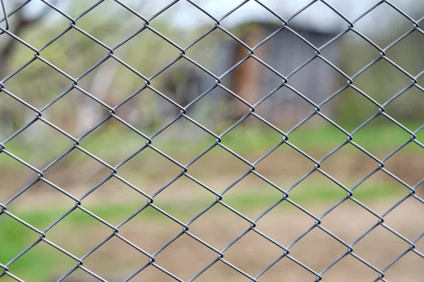 Fence Netting Country — Stock Photo, Image