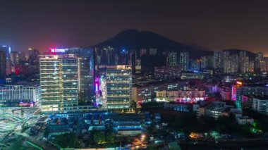 Shenzhen city, gece