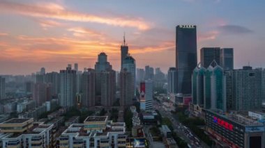 Shenzhen şehri akşam