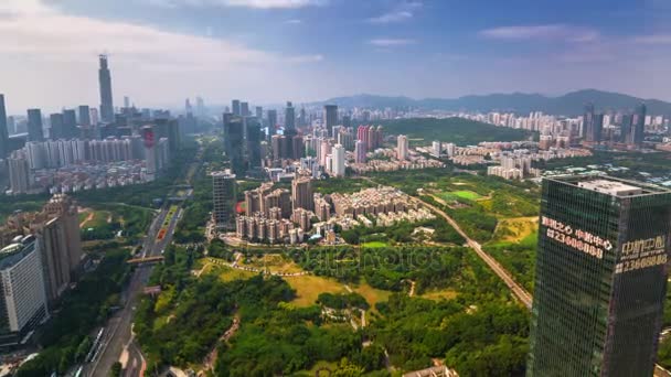 Shenzhen cidade durante o dia — Vídeo de Stock