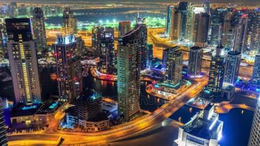 gece Dubai şehir