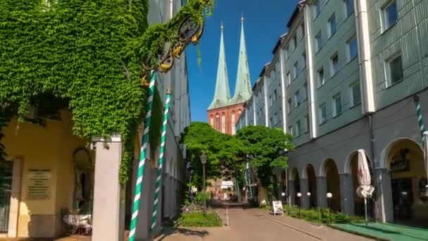 Berlin Deutschland Mai 2019 Zeitraffer Ansicht Der Historischen Innenstadt Von — Stockvideo