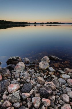 The storhamra sea befor sunrise, sweden