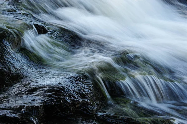 Cascade Hogfossen Hamra Nationalpark Suédois — Photo