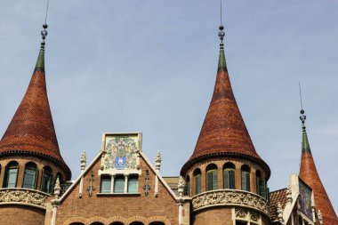 Casa de les Punxes Barselona'da bina. 10 Mayıs 2 yapılan fotoğraf