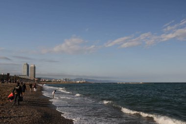 Barselona plaj hattı 