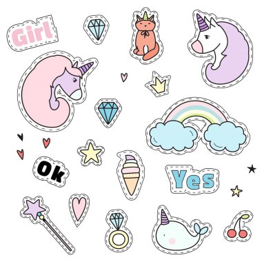 Tek boynuzlu atlar ve sihirli araçlar düzeltme ekleri.