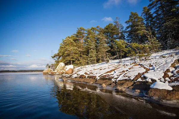 Winter near Gulf of Finland — Stock Photo, Image