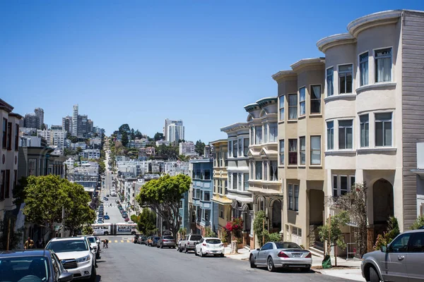 San-Francisco Lombard street June 2016 — Stock Photo, Image